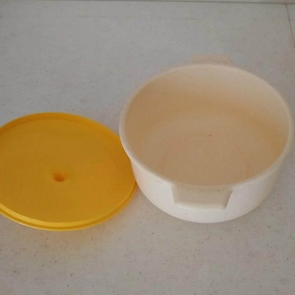 Little Tikes Pot with Yellow Top Vintage